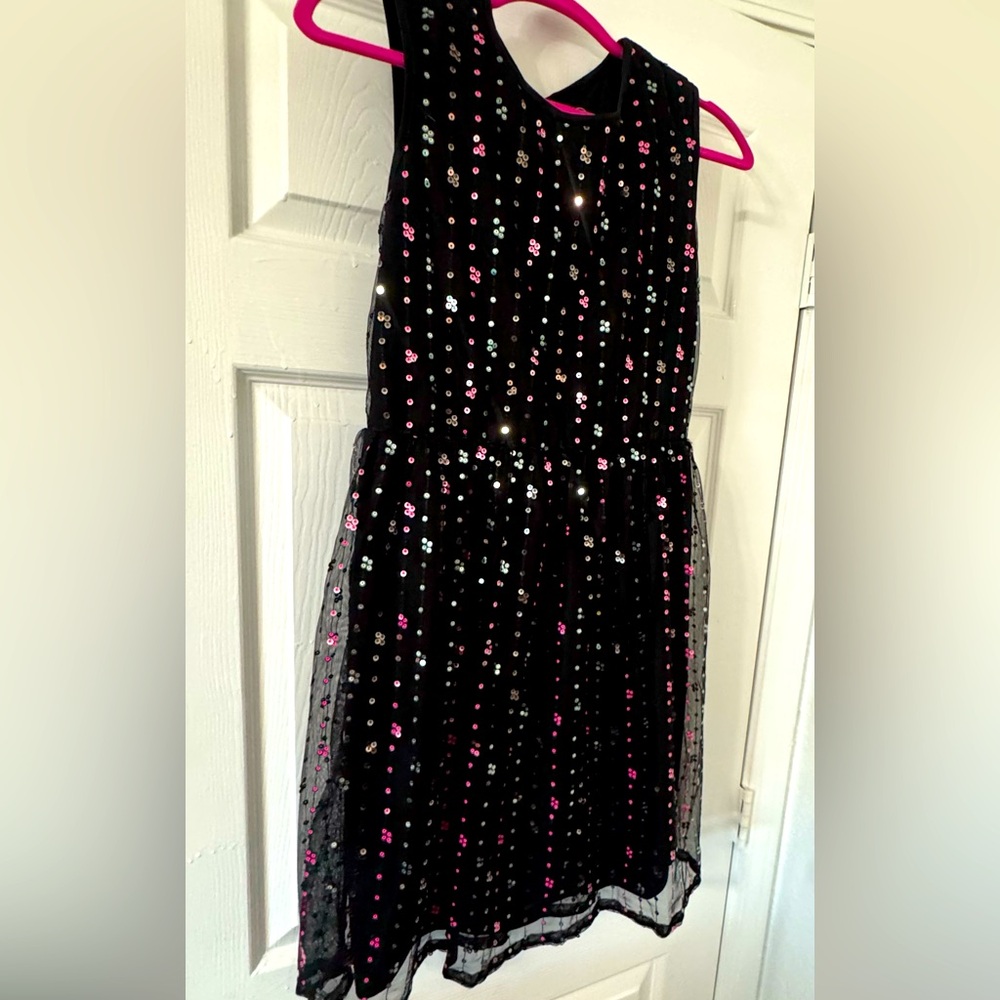 Wonder Nation Black and Pink Kids Formal Dress